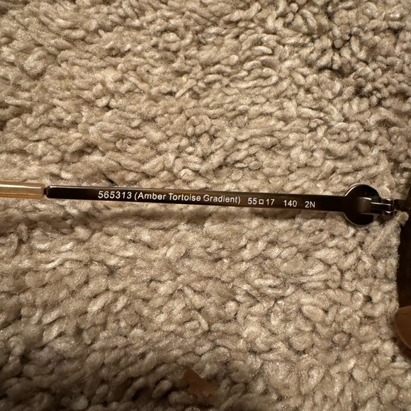 Coach, 55mm Gradient Square Sunglasses, 
AMBER TORTOISE - Picture 9 of 10